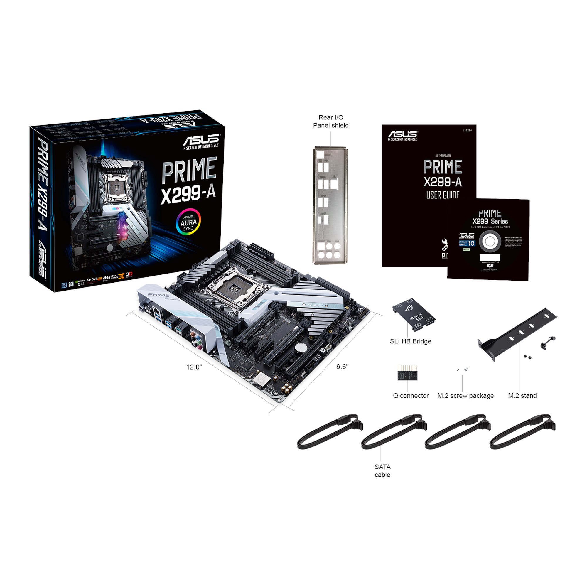 Asus Prime X299A Motherboard Specifications On MotherboardDB